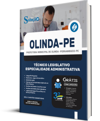 Apostila Câmara de Olinda - PE  - Técnico Legislativo - Especialidade: Administrativa - Imagem 2