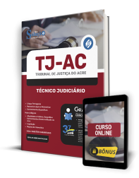 Capa Apostila TJ-AC  - Técnico Judiciário - Técnico Judiciário