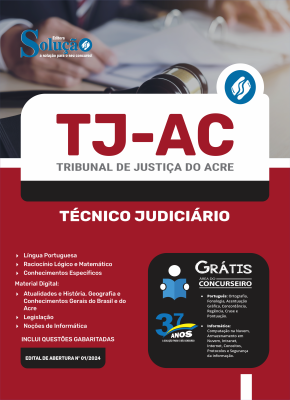 Apostila TJ-AC  - Técnico Judiciário - Técnico Judiciário - Imagem 3