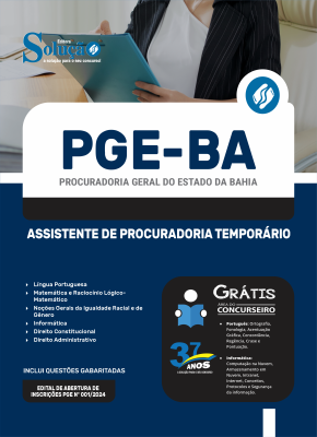 Apostila PGE-BA  - Assistente de Procuradoria Temporária - Imagem 3