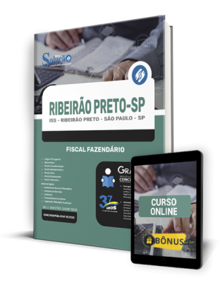 Apostila ISS Ribeirão Preto - SP  - Fiscal Fazendário - Imagem 1