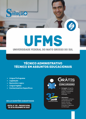 Apostila UFMS  - Técnico-Administrativo: Técnico em Assuntos Educacionais - Imagem 3