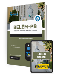 Capa Apostila Prefeitura de Belém - PB  - Agente de Endemias
