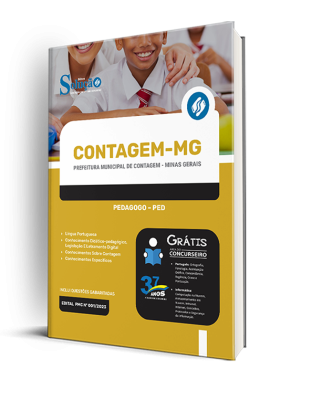 Apostila Prefeitura de Contagem - MG  - Pedagogo - PED - Imagem 2