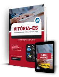 Capa Apostila Câmara de Vitória - ES  - Assistente Administrativo