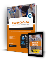 Capa Apostila Prefeitura de Redenção - PA  - Agente de Infraestutura Educacional I (Diversas Áreas)