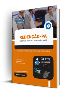 Apostila Prefeitura de Redenção - PA  - Agente de Infraestutura Educacional I (Diversas Áreas) - Imagem 3