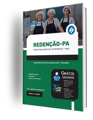Apostila Prefeitura de Redenção - PA  - Agente de Infraestrutura Educacional II - Merendeira - Imagem 2