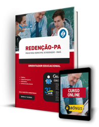 Capa Apostila Prefeitura de Redenção - PA  - Orientador Educacional