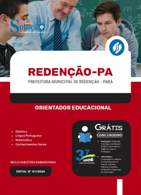 Apostila Prefeitura de Redenção - PA  - Orientador Educacional - Imagem 3