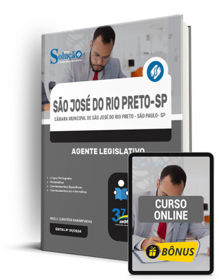 Apostila Câmara de São José do Rio Preto - SP  - Agente Legislativo - Imagem 1