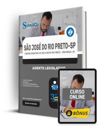Capa Apostila Câmara de São José do Rio Preto - SP  - Agente Legislativo