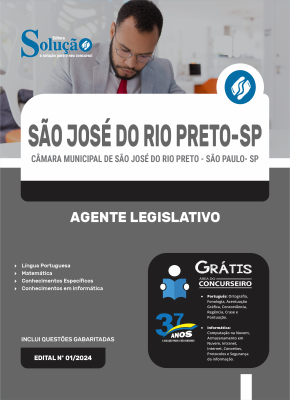Apostila Câmara de São José do Rio Preto - SP  - Agente Legislativo - Imagem 3