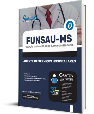 Apostila FUNSAU-MS  - Agente de Serviços Hospitalares - Imagem 2