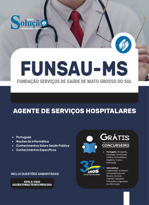 Apostila FUNSAU-MS  - Agente de Serviços Hospitalares - Imagem 3
