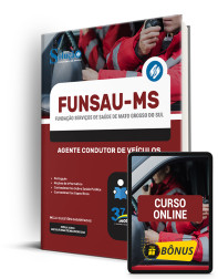 Capa Apostila FUNSAU-MS  - Agente Condutor de Veículos