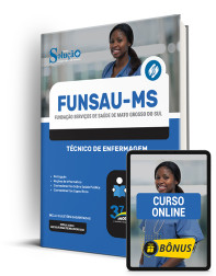 Capa Apostila FUNSAU-MS  - Técnico de Enfermagem