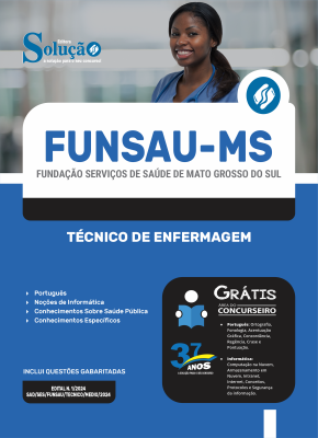 Apostila FUNSAU-MS  - Técnico de Enfermagem - Imagem 3