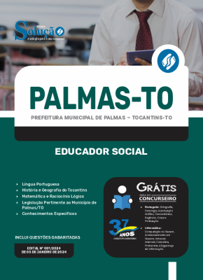 Apostila Prefeitura de Palmas - TO (SMS Palmas)  - Educador Social - Imagem 3