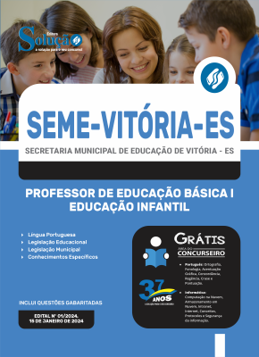 Apostila SEME Vitória - ES  - Professor de Educação Básica I - PEB I - Educação Infantil - Imagem 3