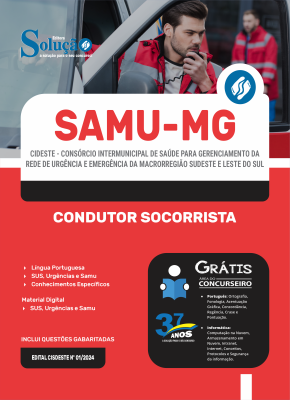 Apostila SAMU-MG (CISDESTE)  - Condutor Socorrista - Imagem 3