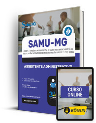 Capa Apostila SAMU-MG (CISDESTE)  - Assistente Administrativo
