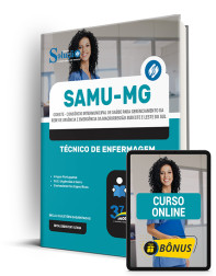 Capa Apostila SAMU-MG (CISDESTE)  - Técnico de Enfermagem