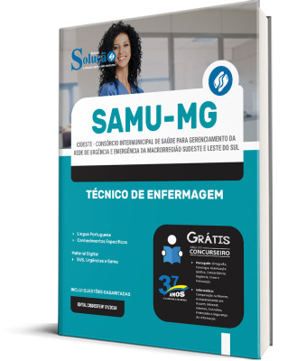 Apostila SAMU-MG (CISDESTE)  - Técnico de Enfermagem - Imagem 2