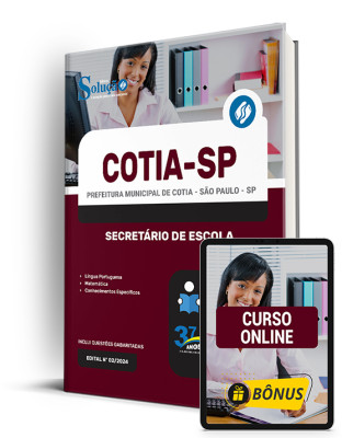 Apostila Prefeitura de Cotia - SP  - Secretário de Escola - Imagem 1