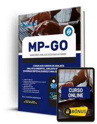 Capa Apostila MP-GO  - Comum aos Cargos de Analista
