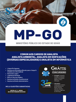 Apostila MP-GO  - Comum aos Cargos de Analista - Imagem 3