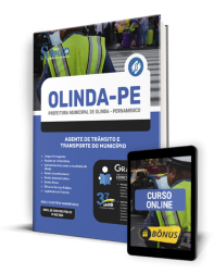 Capa Apostila Prefeitura de Olinda - PE  - Agente de Trânsito e Transporte do Município