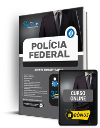 Capa Apostila Polícia Federal (PF) 2025 - Agente Administrativo