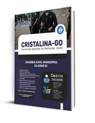Apostila Prefeitura de Cristalina - GO  - Guarda Civil Municipal - Classe III - Imagem 2