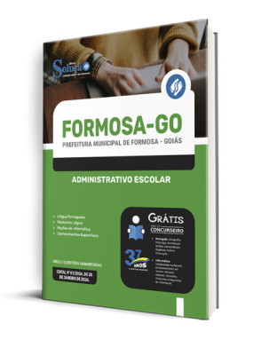 Apostila Prefeitura de Formosa - GO  - Administrativo Escolar - Imagem 2