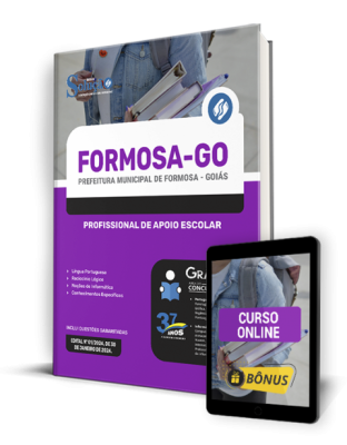 Apostila Prefeitura de Formosa - GO  - Profissional de Apoio Escolar - Imagem 1
