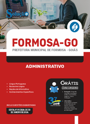 Apostila Prefeitura de Formosa - GO  - Administrativo - Imagem 3