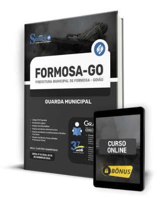 Apostila Prefeitura de Formosa - GO  - Guarda Municipal - Imagem 1