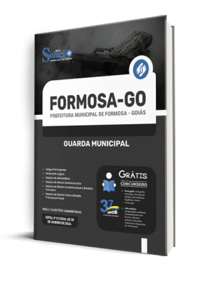 Apostila Prefeitura de Formosa - GO  - Guarda Municipal - Imagem 2