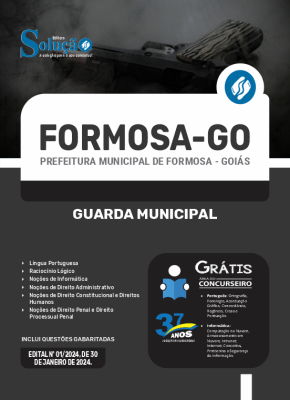 Apostila Prefeitura de Formosa - GO  - Guarda Municipal - Imagem 3
