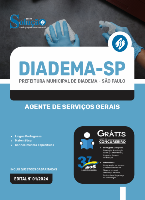 Apostila Prefeitura de Diadema - SP  - Agente de Serviços Gerais - Imagem 3