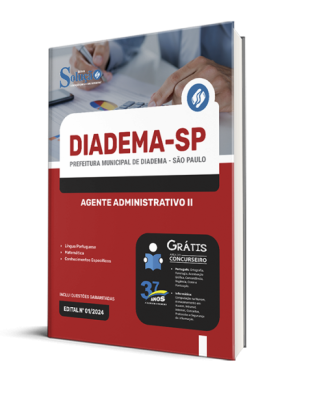 Apostila Prefeitura de Diadema - SP  - Agente Administrativo II - Imagem 2