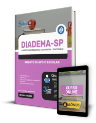 Capa Apostila Prefeitura de Diadema - SP  - Agente de Apoio Escolar