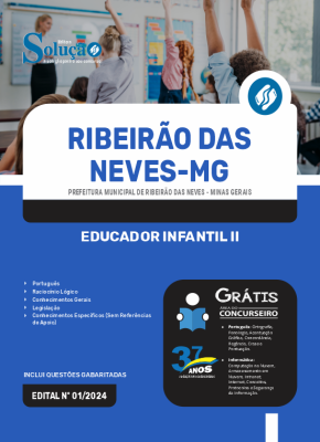 Apostila Prefeitura de Ribeirão das Neves - MG  - Educador Infantil II - Imagem 3