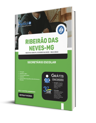 Apostila Prefeitura de Ribeirão das Neves - MG  - Secretário Escolar - Imagem 2
