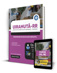 Capa Apostila Prefeitura de Uiramutã - RR  - Professor de Educação Infantil