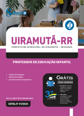 Apostila Prefeitura de Uiramutã - RR  - Professor de Educação Infantil - Imagem 3