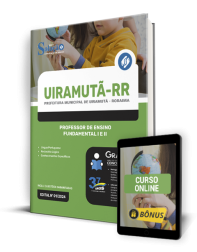 Capa Apostila Prefeitura de Uiramutã - RR  - Professor de Ensino Fundamental I e II