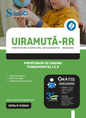 Apostila Prefeitura de Uiramutã - RR  - Professor de Ensino Fundamental I e II - Imagem 3
