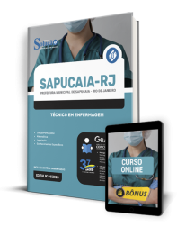 Capa Apostila Prefeitura de Sapucaia - RJ  - Técnico em Enfermagem